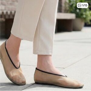 Voleece Mesh Ballet Flats